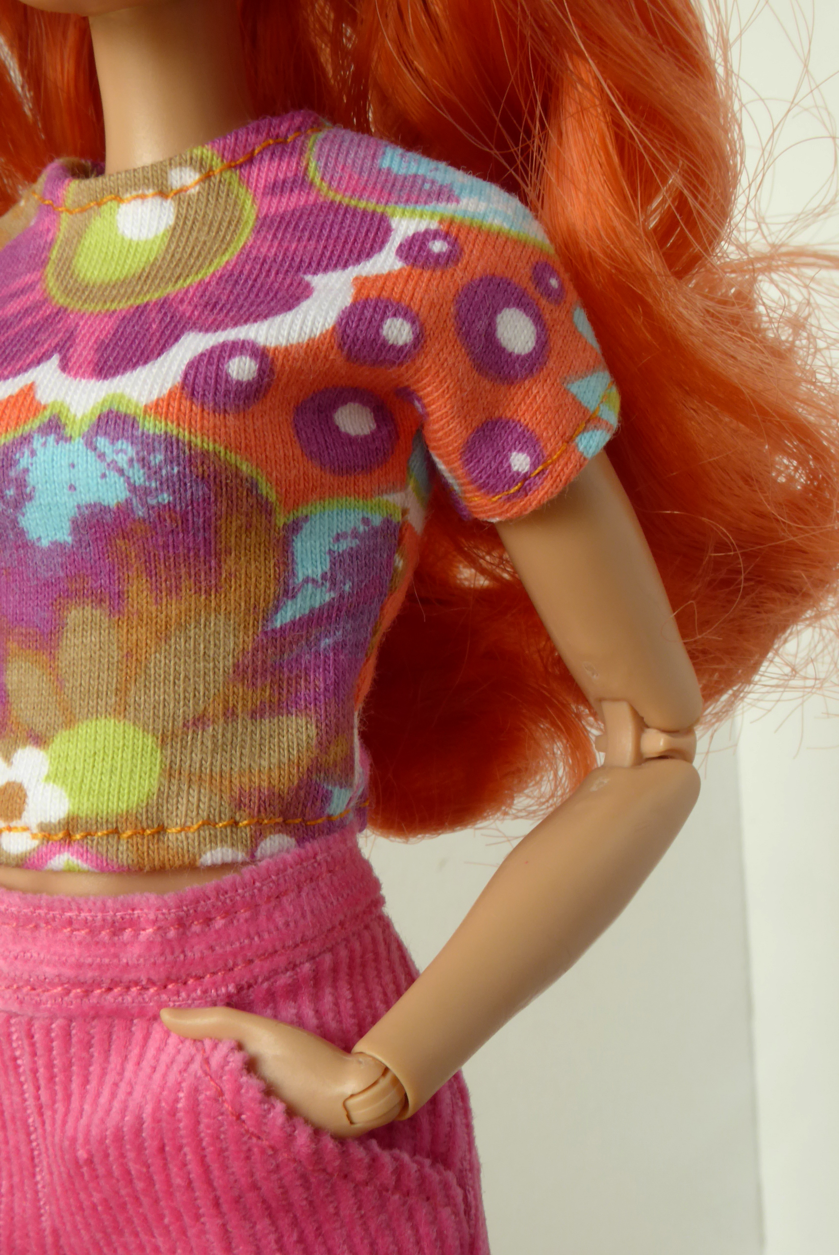 Colorful t-shirt Poppy Barbie (3)
